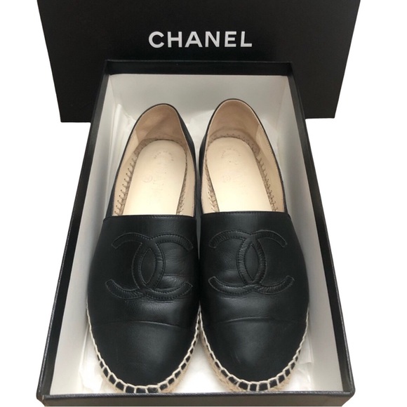Preloved Authentic Chanel Espadrilles - Size 37 - Picture 1 of 16